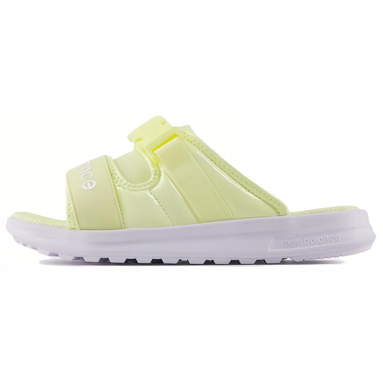 Женские шлепанцы New Balance 330 (желтые)