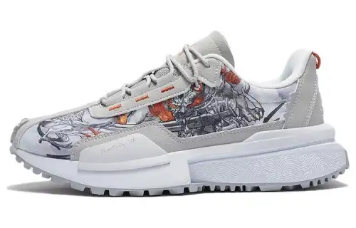 PEAK Taichi 70S Slip Resistant Abrasion Resistant Low top Sports Casual Shoes Gray White