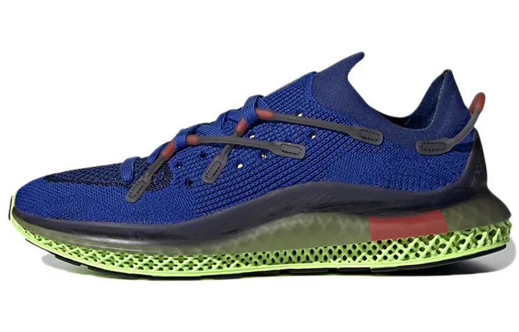 4D Fusio Adidas Originals 'Bold Blue Light Flash Yellow'