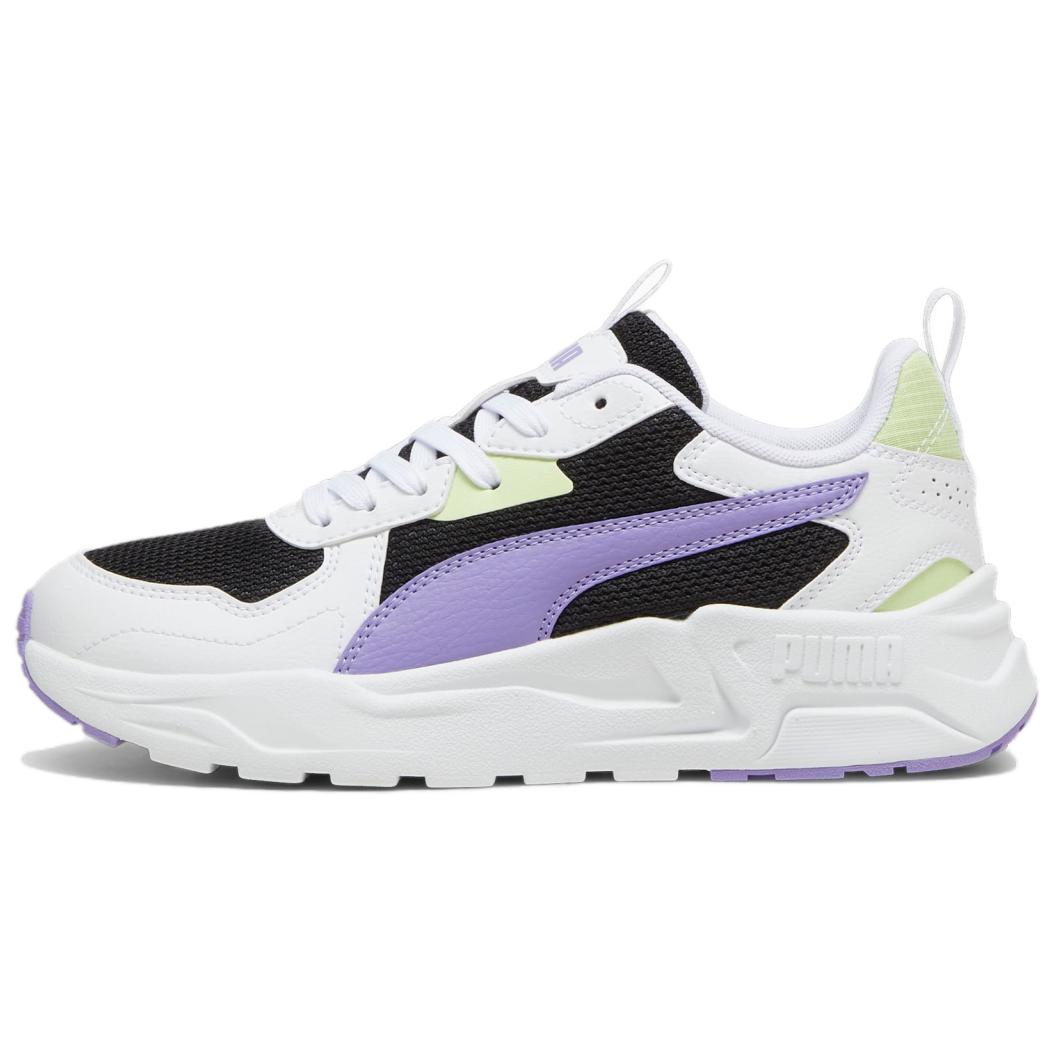 PUMA Trinity Low top Casual Shoes Men's White Black Purple