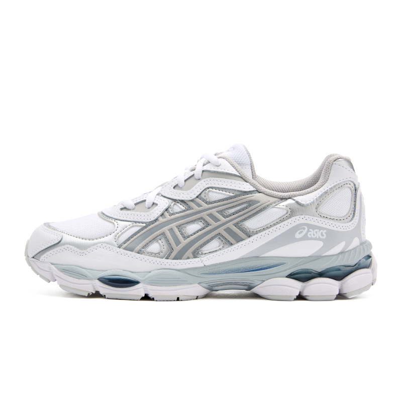 Мужские кроссовки ASICS GEL-NYC (бело-серые)