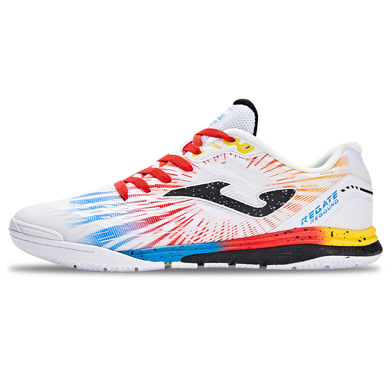 Joma IC/in Fabric Slip Resistant Abrasion Resistant Soccer Shoes Men’s White