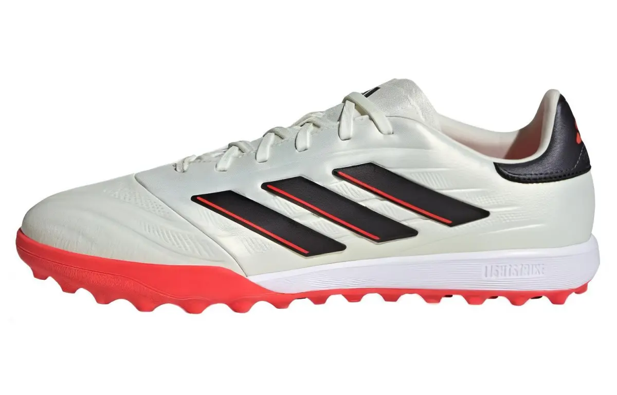 Adidas COPA PURE 2 TF Turf Firm Ground Abrasion Resistant Breathable Soccer Shoes Unisex White Red