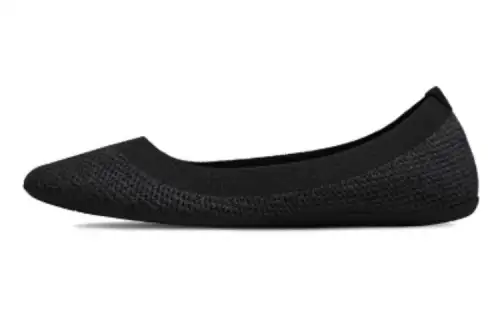 Allbirds Tree Breezers Slip Resistant Low top Sports Casual Shoes Women's Rich Black