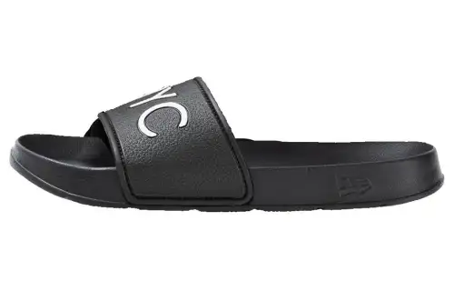 New Era Nyc Slide Slippers Men's Black
