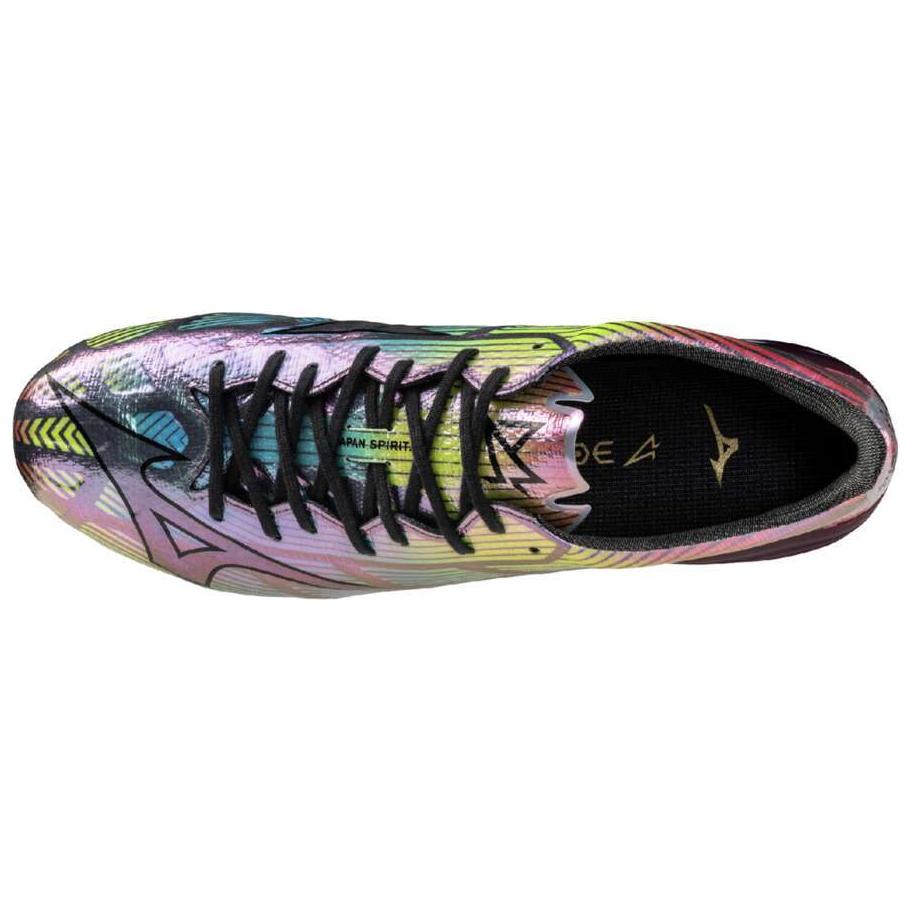 Mizuno Alpha 2 Slip Resistant Abrasion Resistant Soccer Shoes Unisex Purple