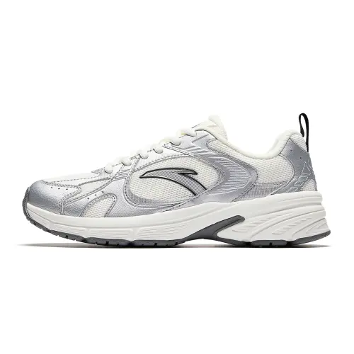 Anta AT804 Low top Casual Shoes Women's White Silver