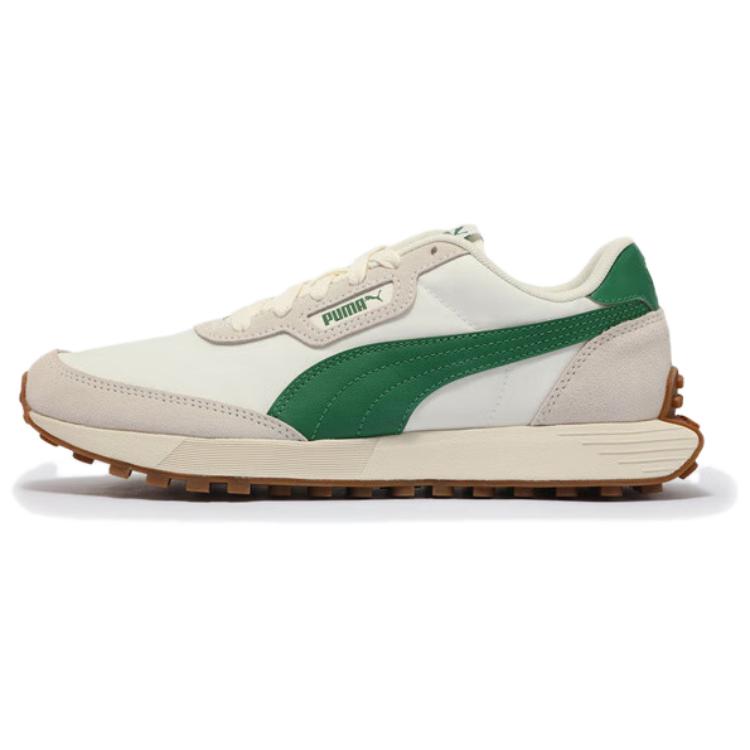 PUMA Runtamed Low top Casual Shoes Unisex White Green