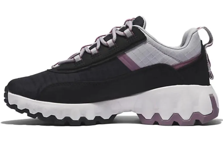 Timberland TBL® Edge Abrasion Resistant Low top Casual Shoes Women's Black Purple