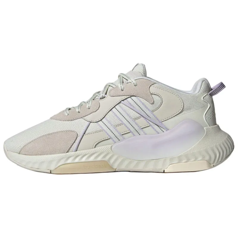 Adidas Originals Hi Tail Slip Resistant Abrasion Resistant Low top Casual Shoes Unisex White Brown