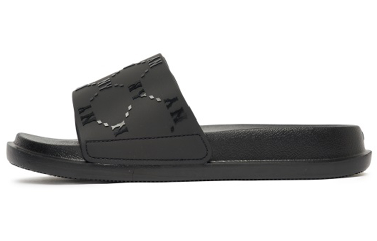 Шлепанцы MLB Slipper (черные)