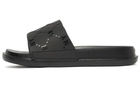 MLB Slipper Casual Slip Resistant Slide Slippers Unisex Black
