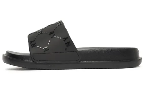 MLB Slipper Casual Slip Resistant Slide Slippers Unisex Black