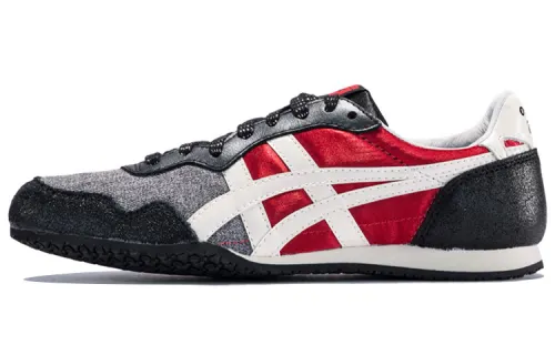 Onitsuka Tiger Serrano Low top Casual Shoes Women's Black Gray Red