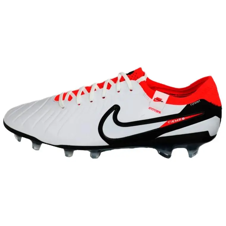 Nike Tiempo Legend 10 Soccer Shoes Men's White Black Red
