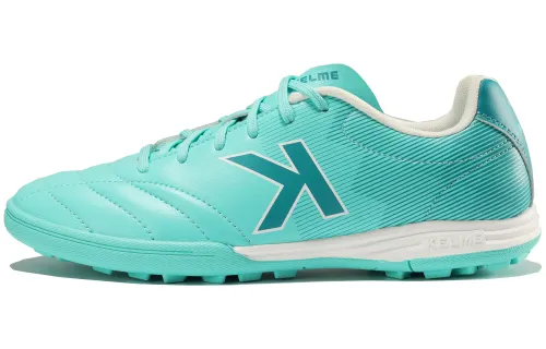 KELME TF Turf Soccer Shoes Unisex White Mint Green