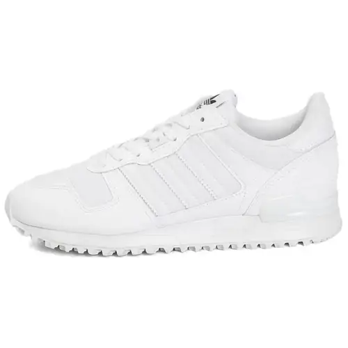 Adidas Originals ZX 700 Slip Resistant Abrasion Resistant Low top Casual Shoes Women's White