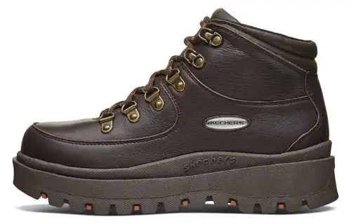 Skechers Cushioning Slip Resistant Abrasion Resistant High top Sports Casual Shoes Women's Umber