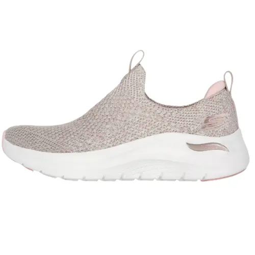 Skechers ARCH FIT 2.0 Low top Casual Shoes Women's Umber Powder