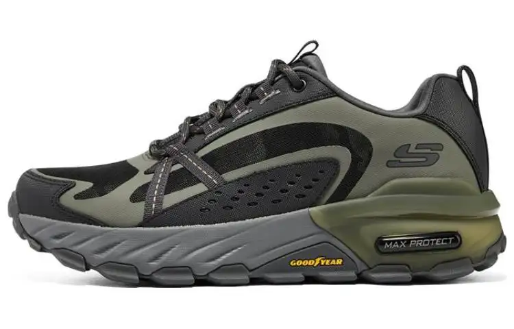 Skechers Max Protect Max Protect Low top Casual Shoes Men's Chocolate Faux Gold