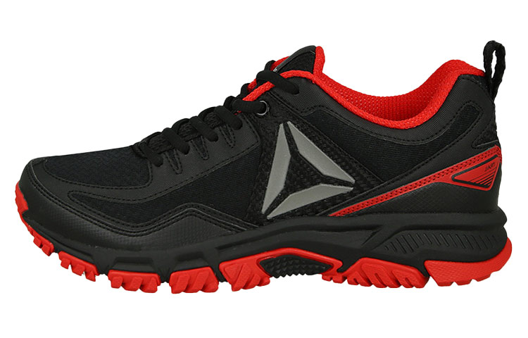 Reebok Ridgerider Casual Shoes Men's Low Top Black/Red