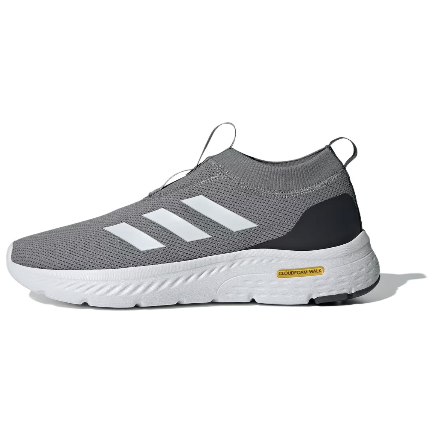 Adidas CLOUDFORM MOVE Slip Resistant Abrasion Resistant Low top Casual Shoes Men's Gray White Black