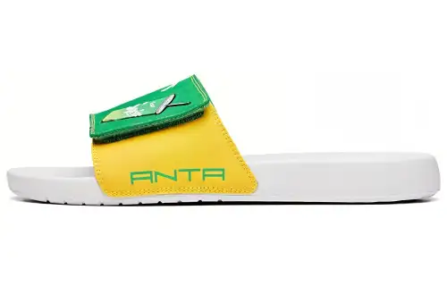 Anta EVA Slide Slippers Men's White Green