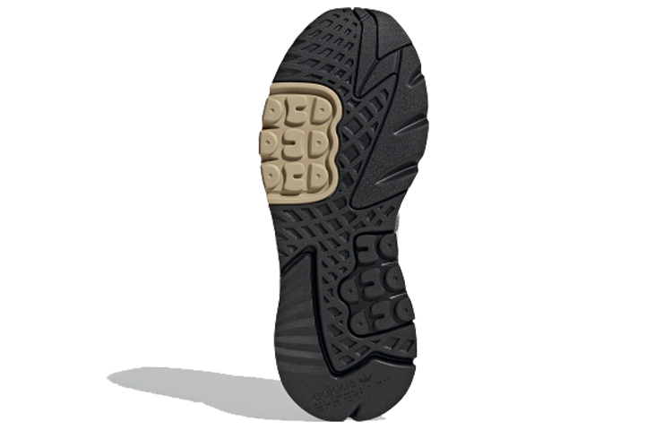 Кроссовки adidas originals Nite Jogger (серо-коричневый) — фото 5