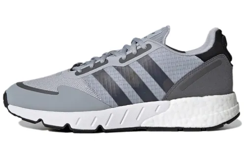 Adidas Originals ZX 1K BOOST Abrasion Resistant Low top Casual Shoes Unisex Gray