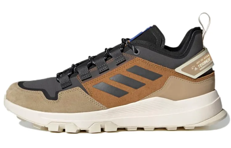 Adidas Terrex Hikster Low Hiking Abrasion Resistant Low top Casual Shoes Unisex Brown Black