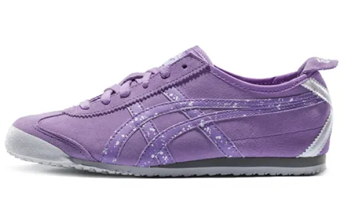 Onitsuka Tiger MEXICO 66 Slip Resistant Abrasion Resistant Low top Casual Shoes Unisex Light Purple
