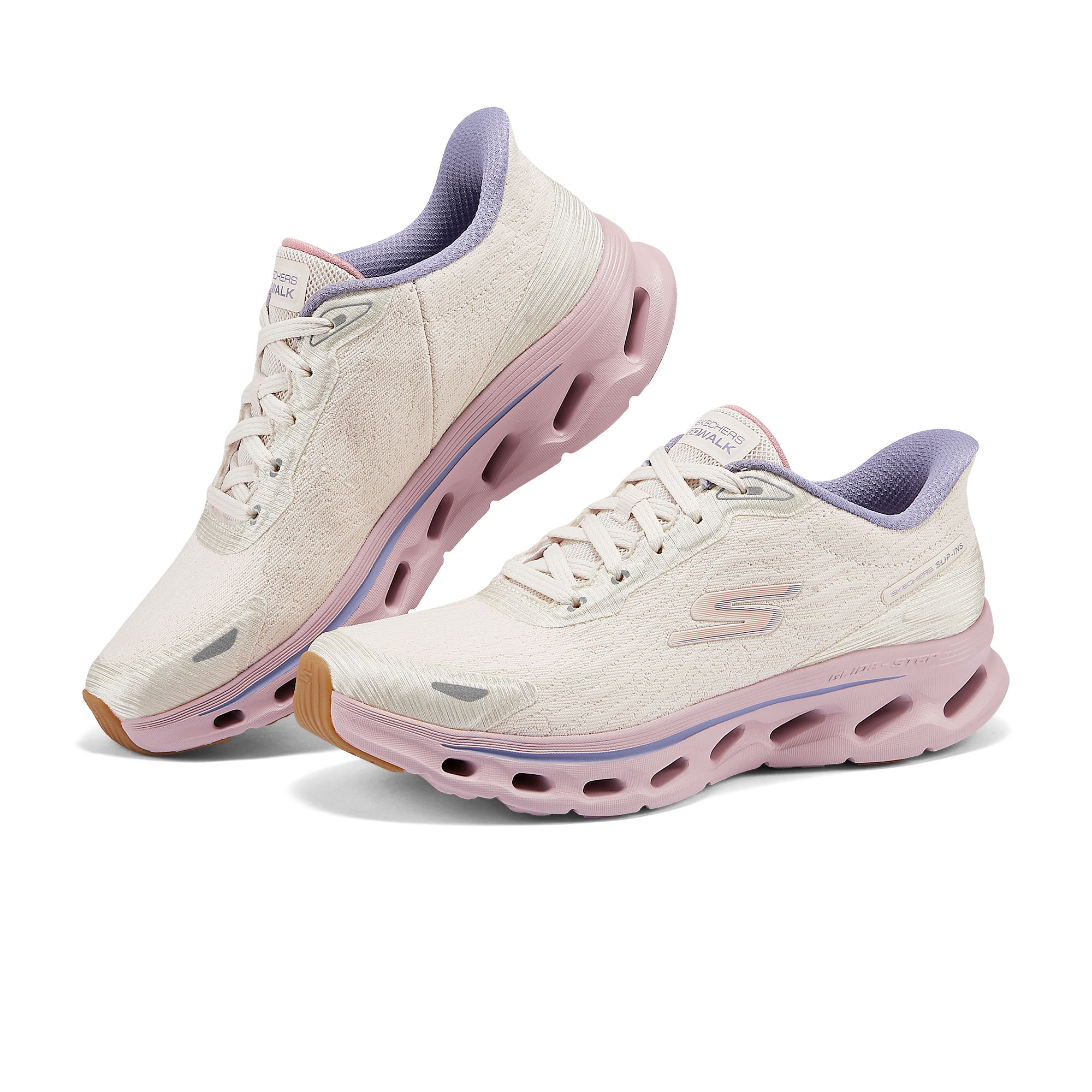 Skechers Women’s GO WALK PU, Mesh Casual Shoes Women’s