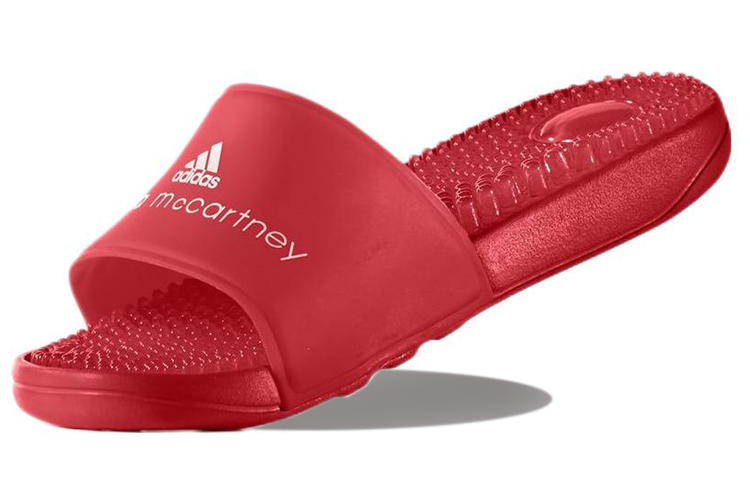 Adidas Adissage X Stella McCartney 'Red' Women's