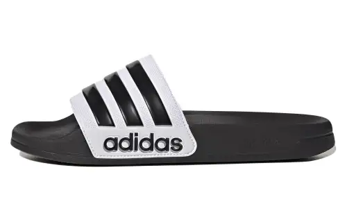 adidas originals Adilette White Black
