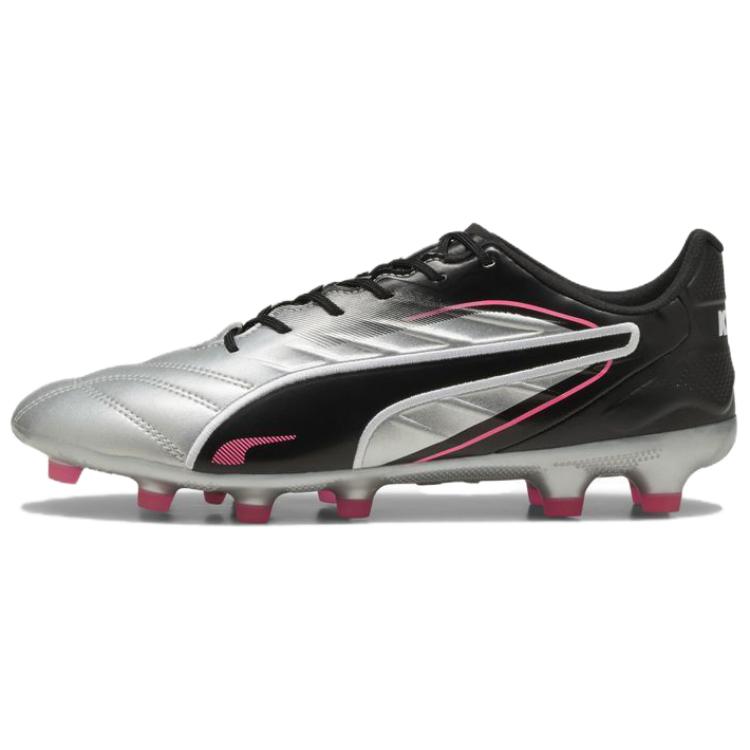 PUMA King Pro Soccer Shoes Unisex Black Silver
