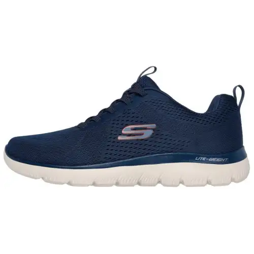 Skechers Summits Comfortable Low top Casual Shoes Men's Blue Orange