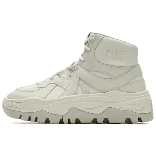 FILA High top Casual Shoes Women's Gray White