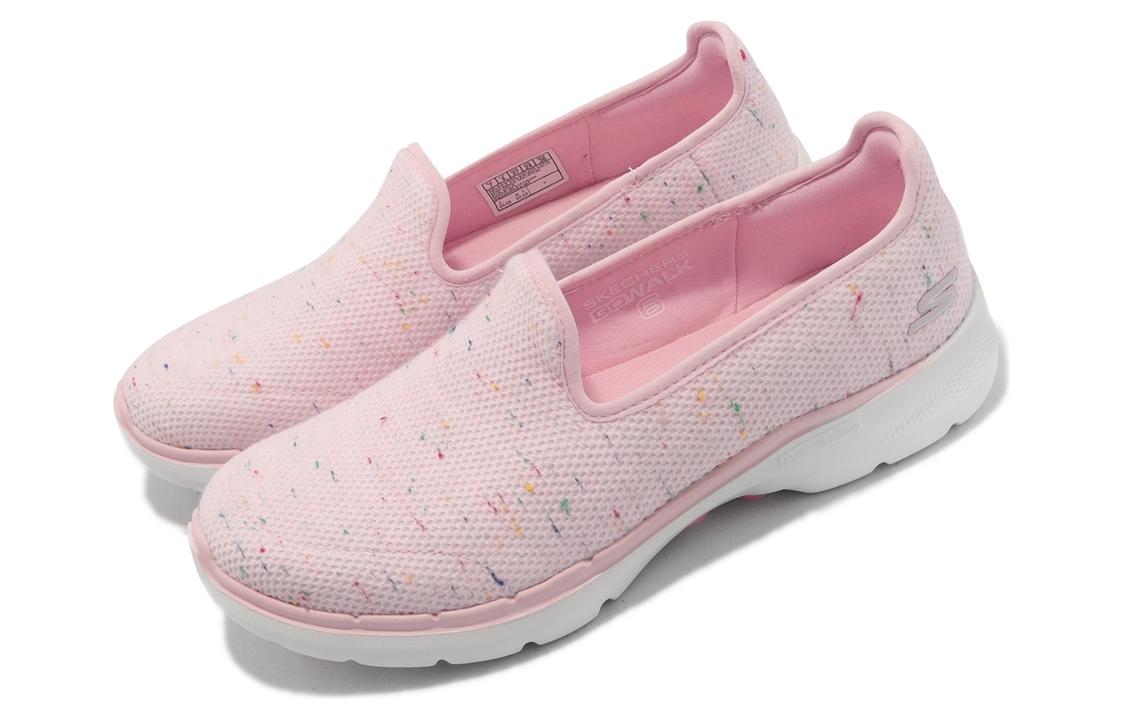 Skechers Go Walk 5 Versatile Cushioning Abrasion Resistant Cushioning, Wear Resistant Low top Casual Shoes Women’s Pink