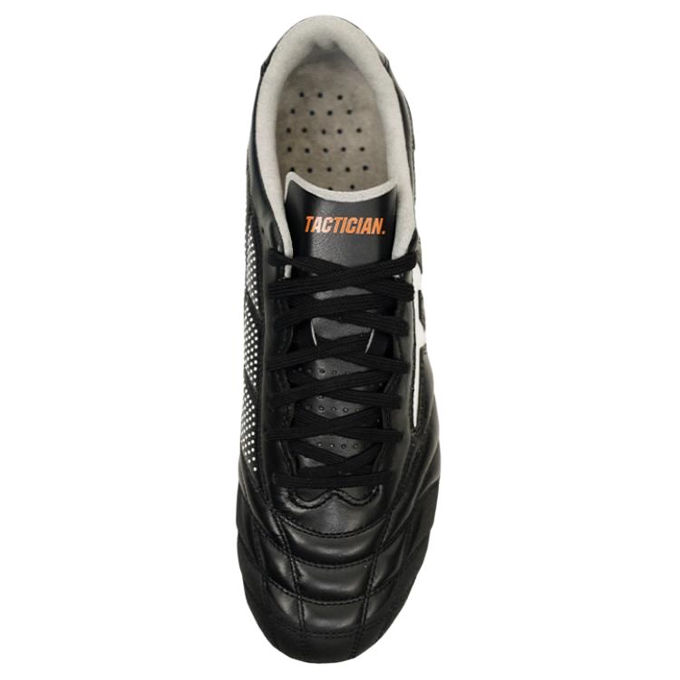 TLSS. MG Multi Ground Artificial Turf Cushioning Coverage Lightweight Soccer Shoes Unisex Black