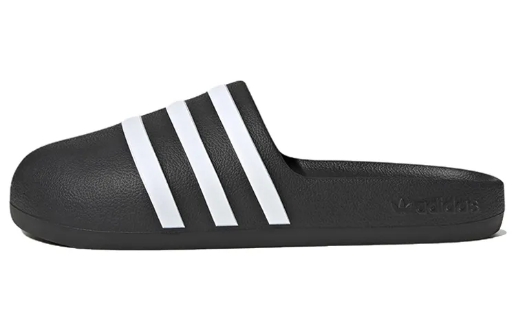 Adidas Originals ADIFOM ADILETTE Abrasion Resistant Abrasion Resistant Slide Slippers Unisex Black White
