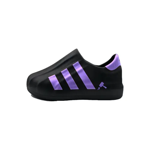 Adidas Originals AdiFOM Superstar Thor Slip Resistant Low top Casual Shoes Unisex Metal Purple