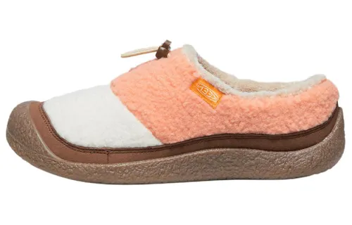 Keen Howser 3 Slide Comfortable Low top Casual Shoes Women's White Orange