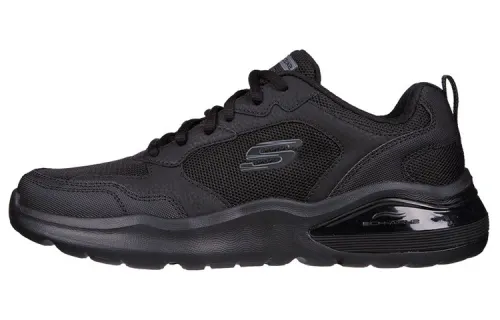 Skechers Air Cushioning Comfortable Low top Casual Shoes Men's Black