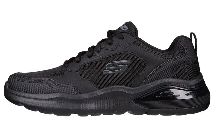 Skechers Air Cushioning Comfortable Low top Casual Shoes Men's Black