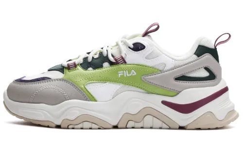 FILA Fila Collina hill shoes, sporty, comfortable, retro, low-top, lifestyle shoes, women's model, bright yellow green