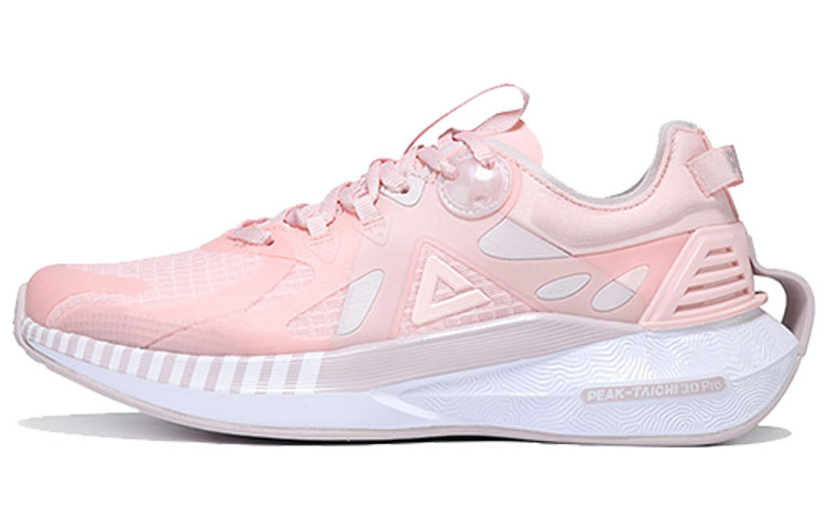 PEAK Tai Chi 3.0 Pro Fabric Cushioning Slip Resistant Low top Sports Casual Shoes Women's Pink