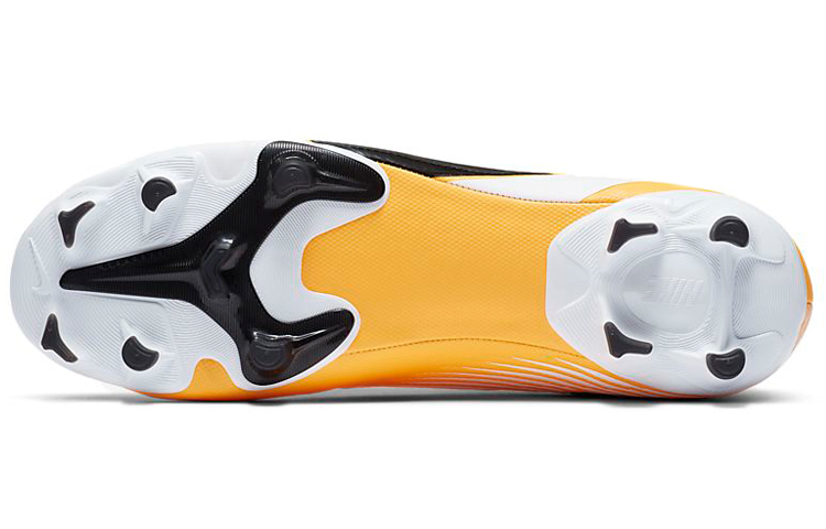 Мужские бутсы Nike Mercurial Vapor 13 Academy MGFG (бело-желтый) — фото 6