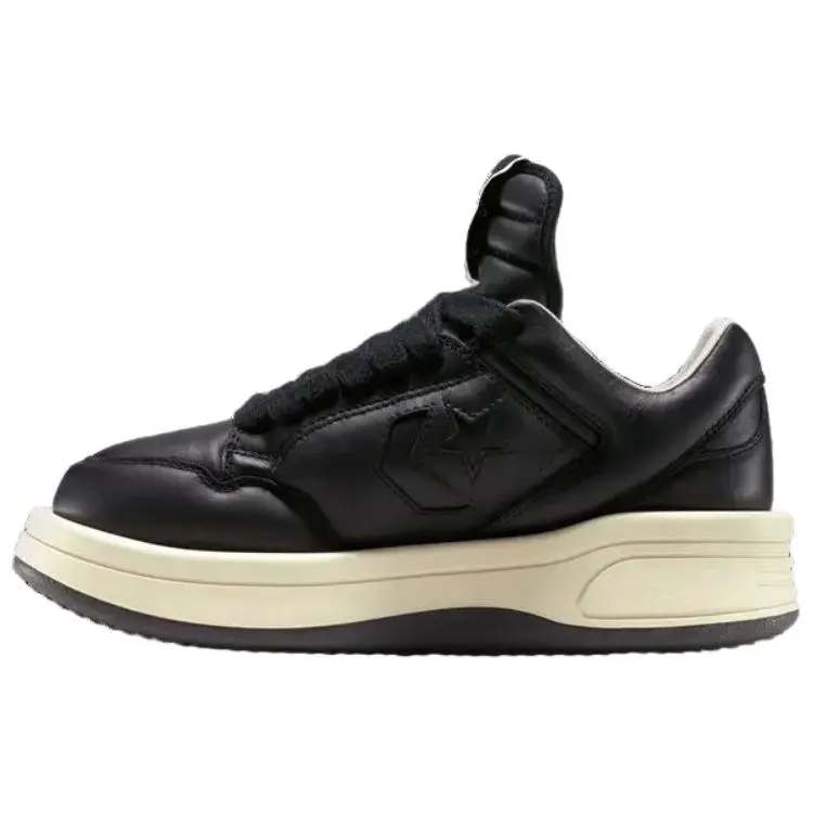 Turbowpn Rick Owens x Turbowpn Drkshdw Converse Low 'Black Cloud Cream'