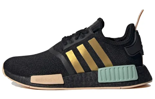 Adidas Wmns NMD_R1 'Black Gold Metallic' Women's
