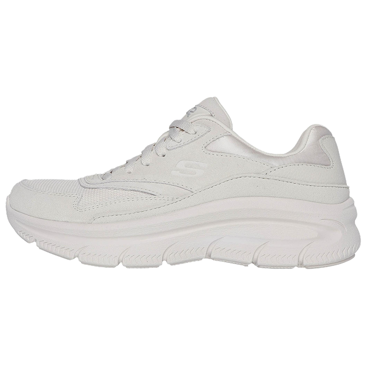 Skechers DLITES Wear resistant And Lightweight Low top Casual Shoes Women's White